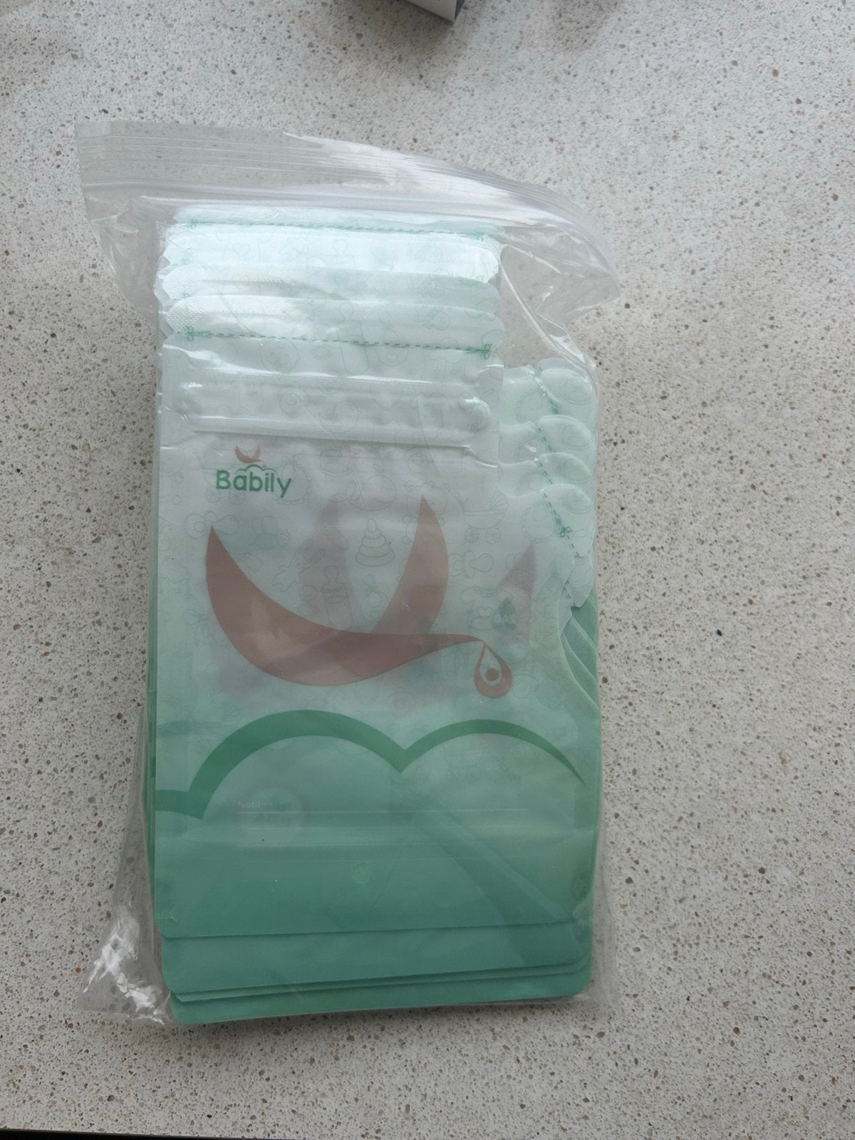 Babily Borstvoedingmelk Bewaarzakjes - BPA-vrij, Overige merken, Bewaarbakje, Nieuw, Ophalen of Verzenden