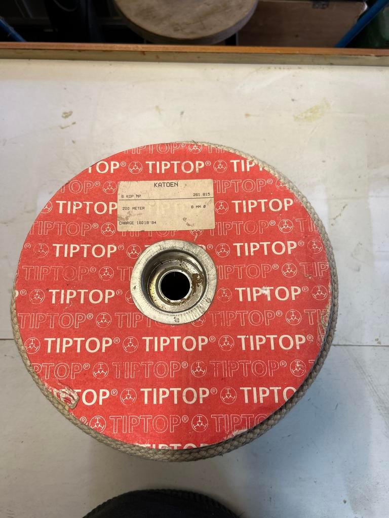 kaarslont 8mm x 200m, Ophalen of Verzenden, Nieuw, Overige materialen, Minder dan 25 cm