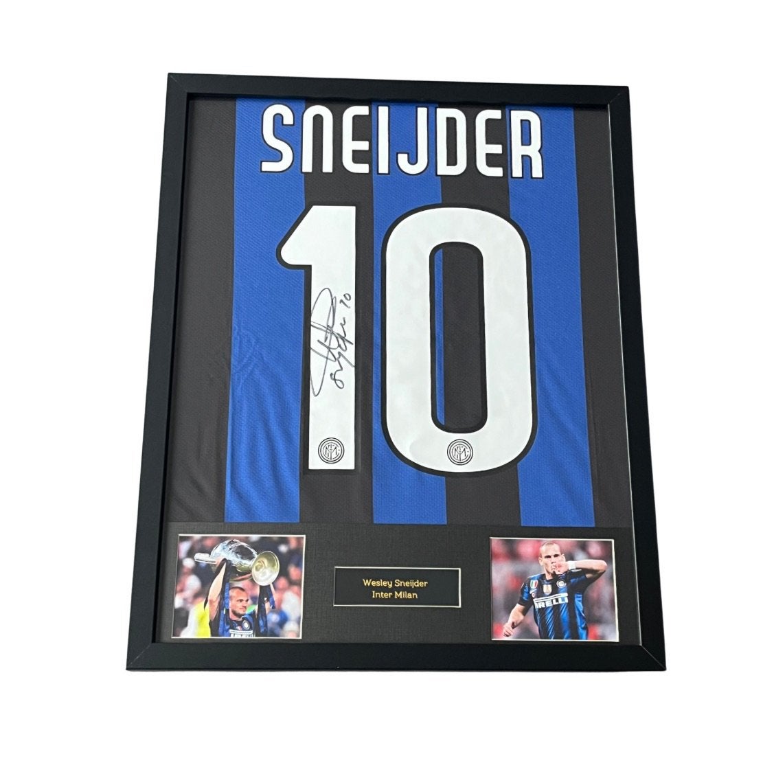 Wesley Sneijder gesigneerd Inter Milan thuisshirt, Verzamelen, Sportartikelen en Voetbal, Buitenlandse clubs, Shirt, Verzenden