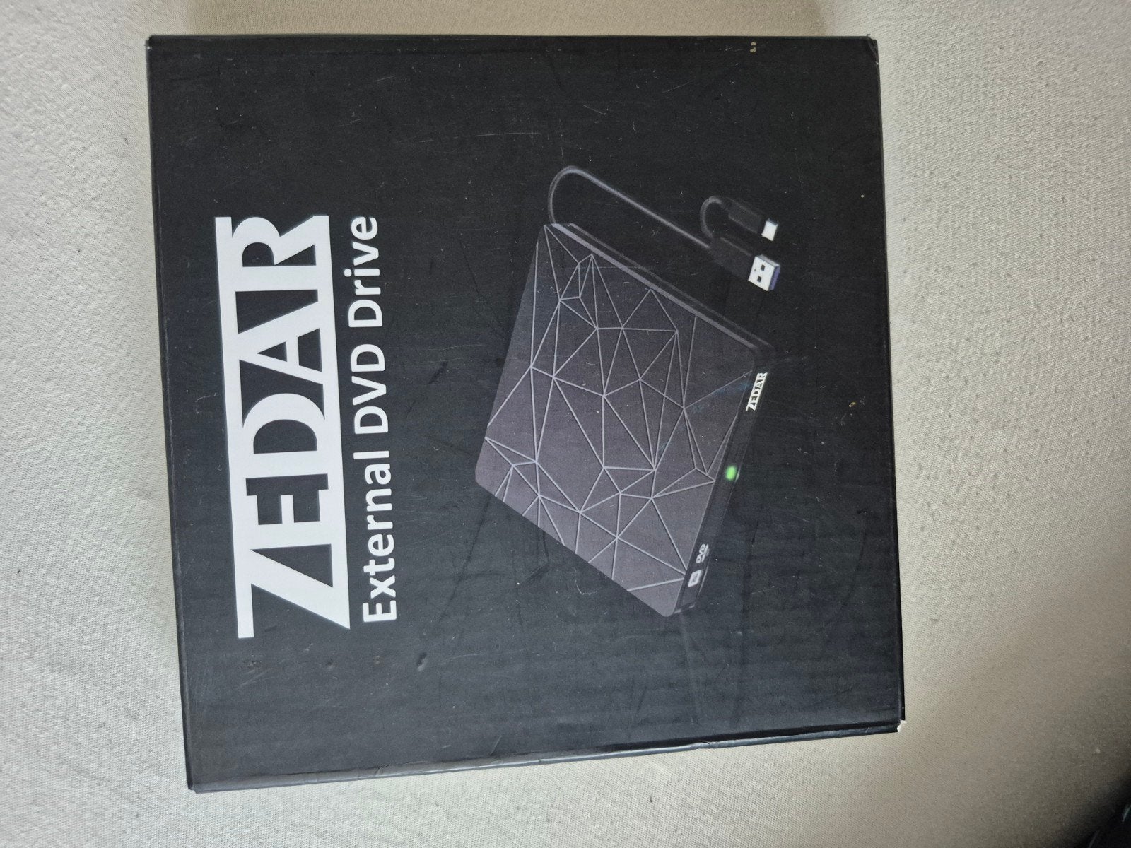 ZEDAR Externe DVD Drive - USB 3.0 CD/DVD-speler, Dvd, Zo goed als nieuw, Extern, MacOS