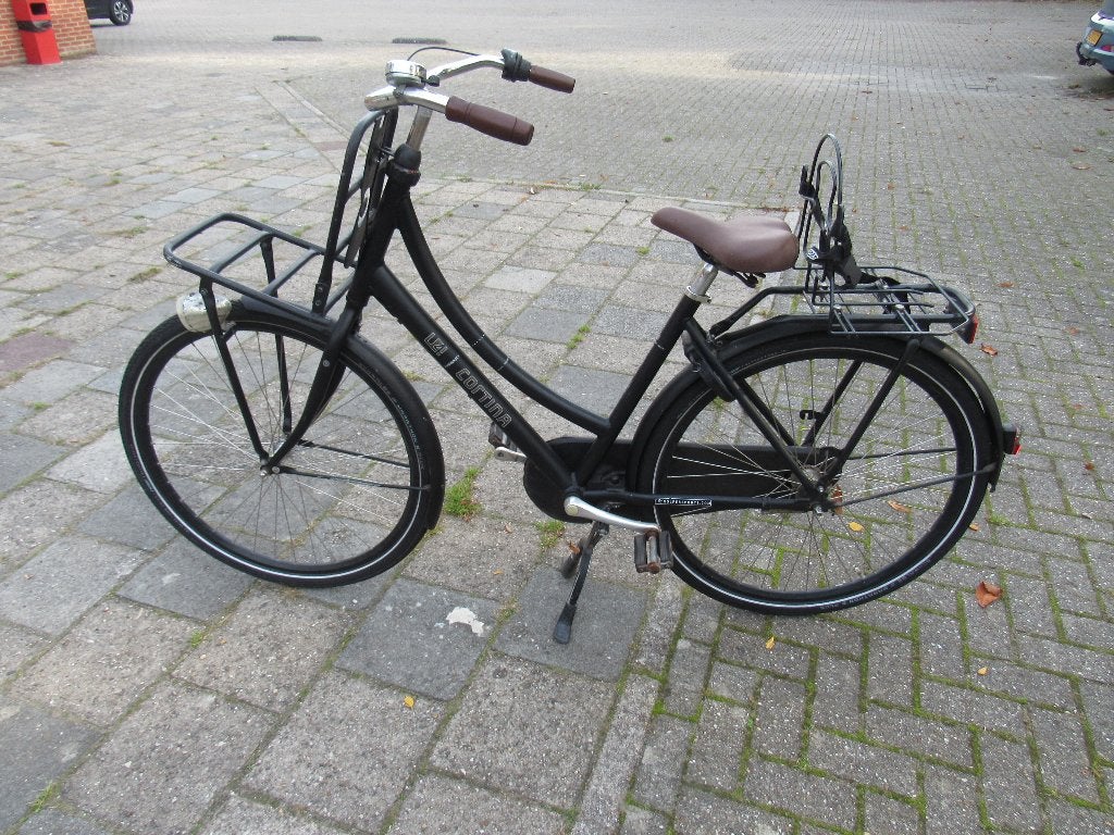 Cortina Damesfiets, Overige merken, Terugtraprem, Gebruikt, Versnellingen