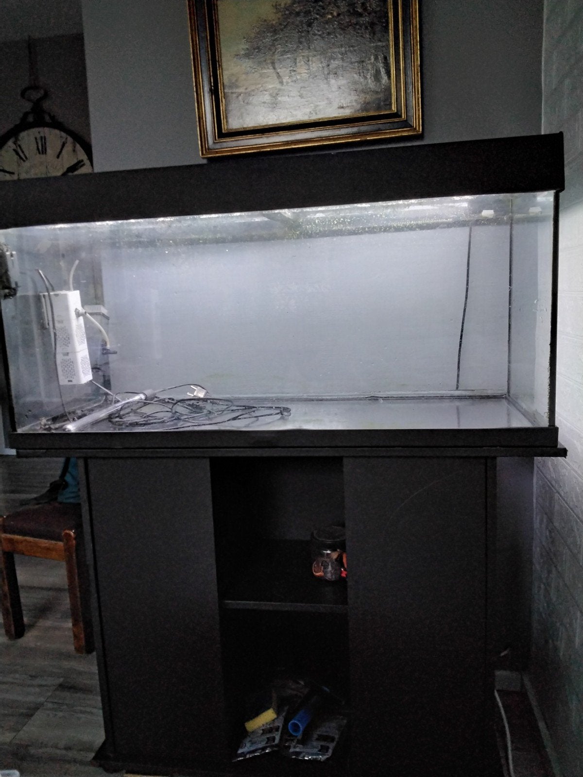 Juwel aquarium met kastje, Dieren en Toebehoren, Vissen | Aquaria en Toebehoren, Ophalen, Zo goed als nieuw, Leeg aquarium