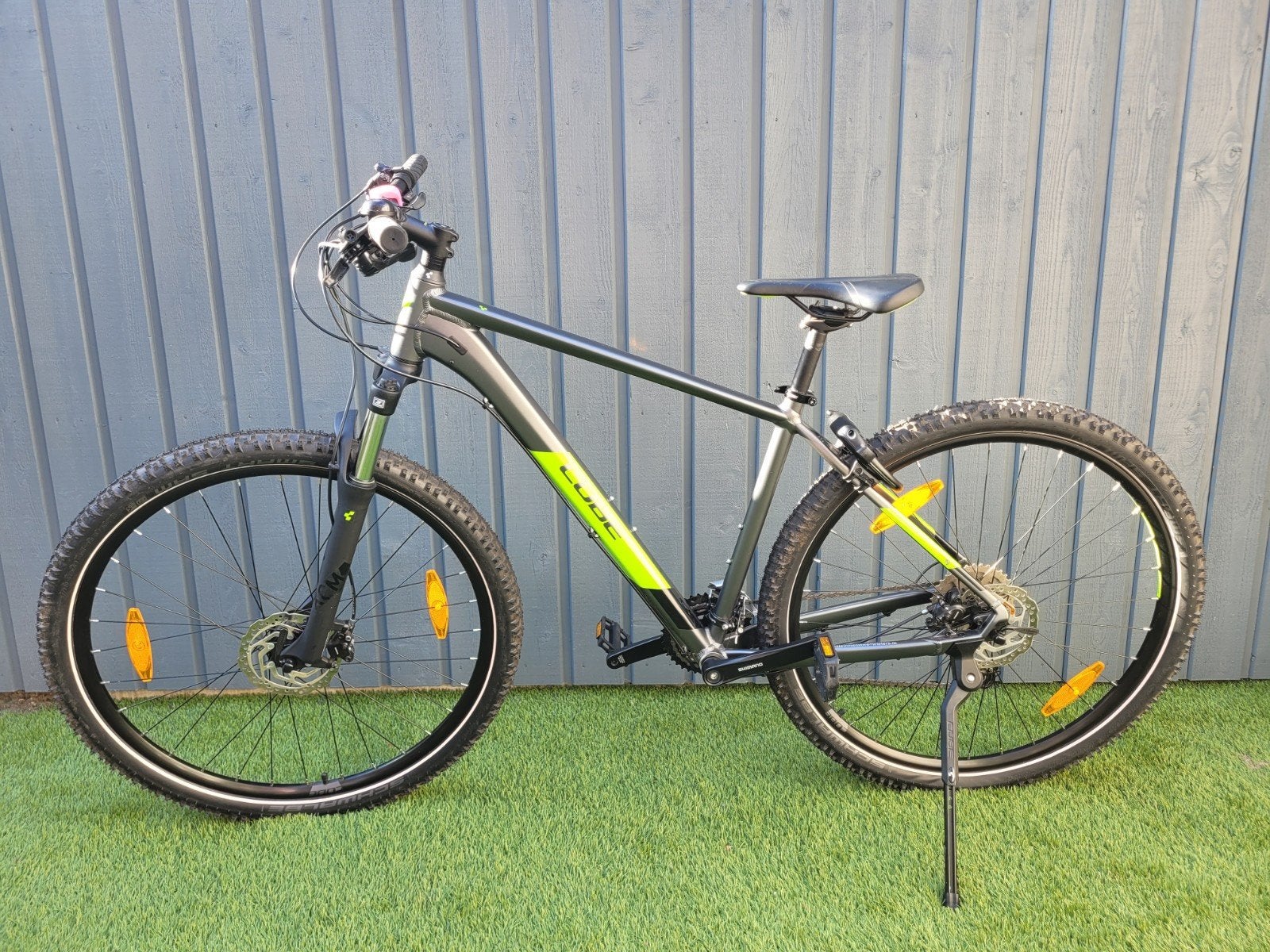 Cube Aim SL Allroad 19 inch ☆Z.G.A.N☆ grijs/groen,, Minder dan 45 cm, Ophalen, Zo goed als nieuw, Overige merken