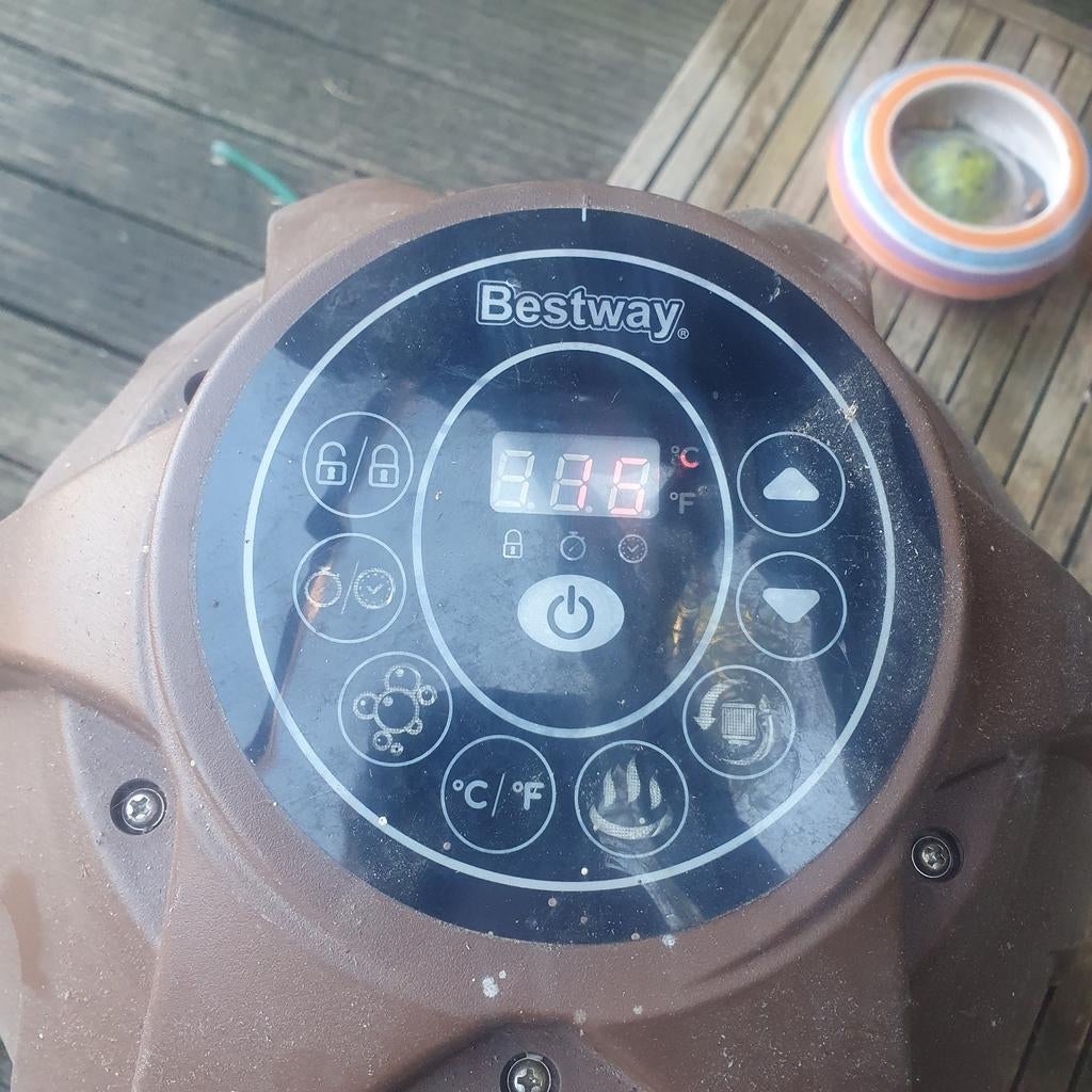 Bestway Lay-Z-Spa Pomp/Verwarming/Filterunit #54175, Tuin en Terras, Bubbelbaden en Hottubs, Ophalen of Verzenden, Gebruikt, Filter