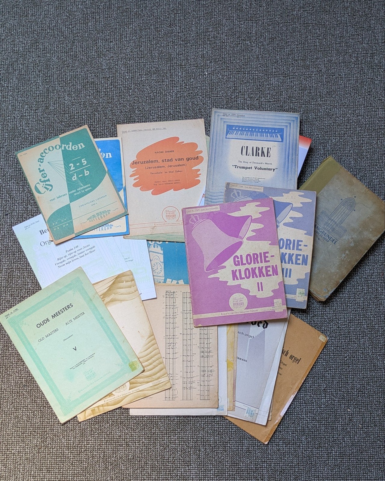 Diverse bladmuziek - Klavarskribo, Gebruikt, Klassiek, Overige soorten, Ophalen of Verzenden