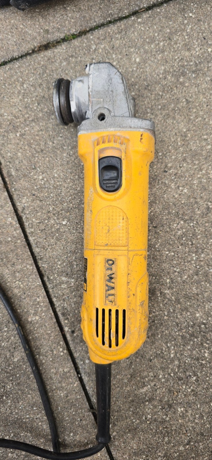 dewalt slijptol, Ophalen of Verzenden, 1000 watt of meer, Haakse handslijpmachine