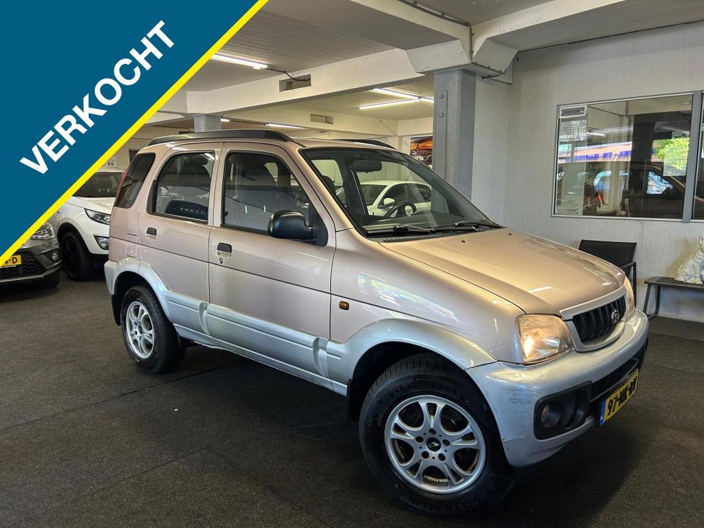 Daihatsu Terios 1.3 DX *NAP*NL auto*Airco*NAVI (bj 2003), 400 kg, Bedrijf, Handgeschakeld, 1298 cc