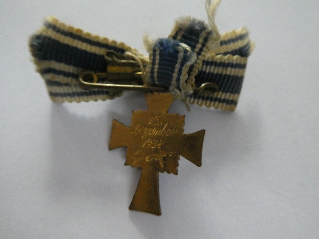 Moederkruis miniatuur, Ophalen of Verzenden, Overige soorten, Duitsland, Embleem of Badge