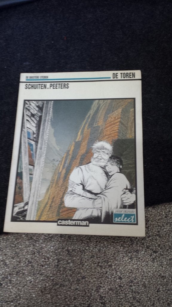 de toren peeters schuiten casterman select noir france rare, Boeken, Eén stripboek, Schuiten, Ophalen, Gelezen