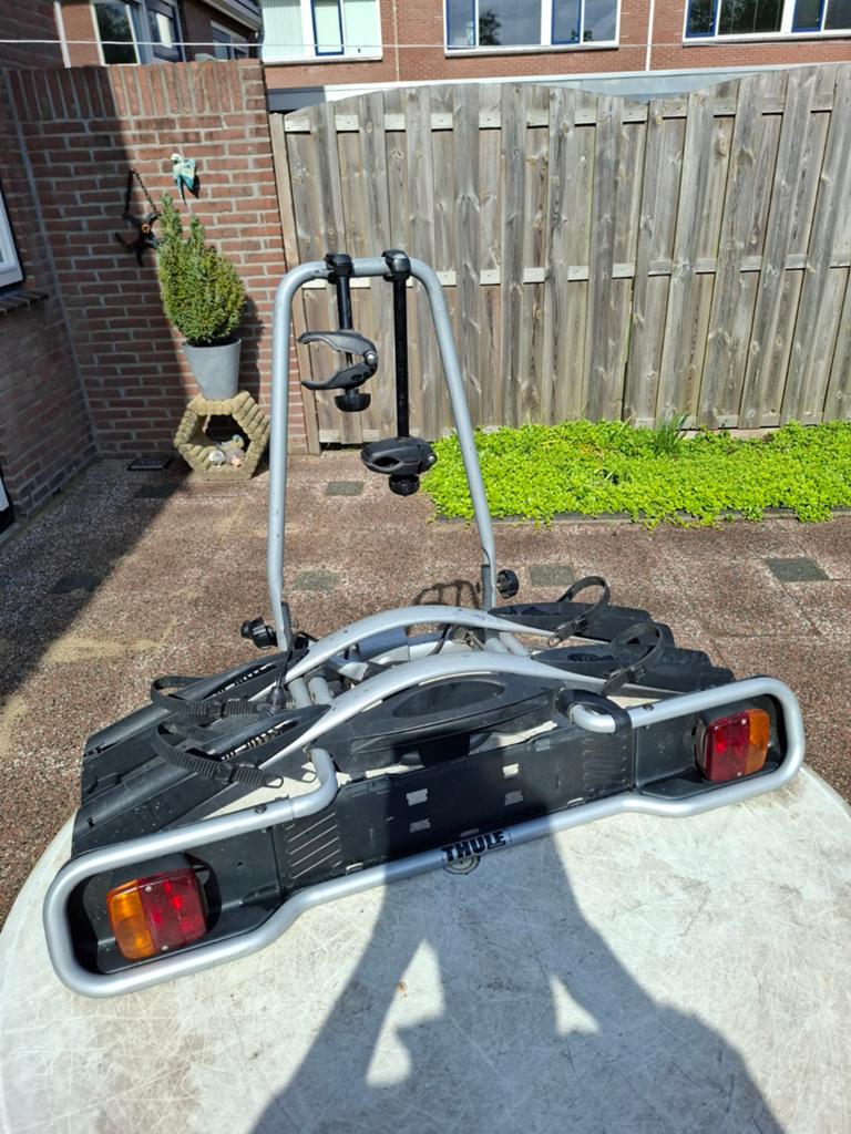 Thule Euroway 945  fietsendrager voor 2 fietsen, Ophalen, 2 fietsen, Gebruikt, Trekhaakdrager