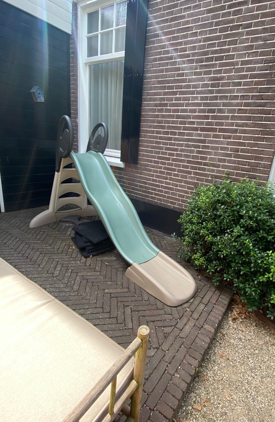 Glijbaan XL Smoby sustainable (incl. wateraansluiting), Ophalen, Gebruikt, Glijbaan