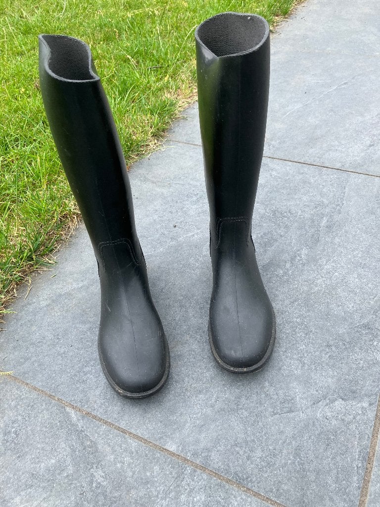 Fouganza rijlaarzen maat 34, Dieren en Toebehoren, Paardrijkleding, Gebruikt, Kinderen, Overige soorten, Ophalen of Verzenden