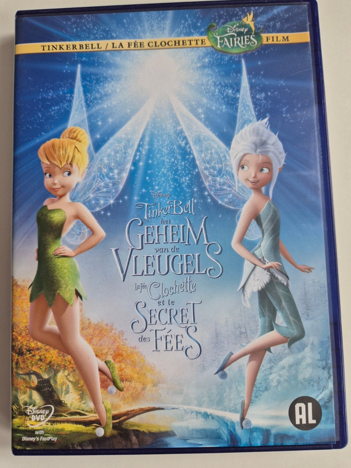 TinkerBell: Het Geheim van de Vleugels DVD (Disney), Avontuur, Gebruikt, Alle leeftijden, Ophalen of Verzenden
