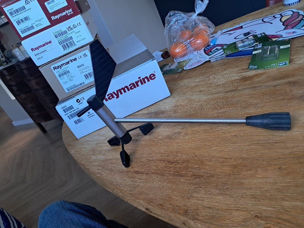 raymarine windvaan, Ophalen of Verzenden, Gebruikt, Elektra en Verlichting, Zeilboot of Motorboot