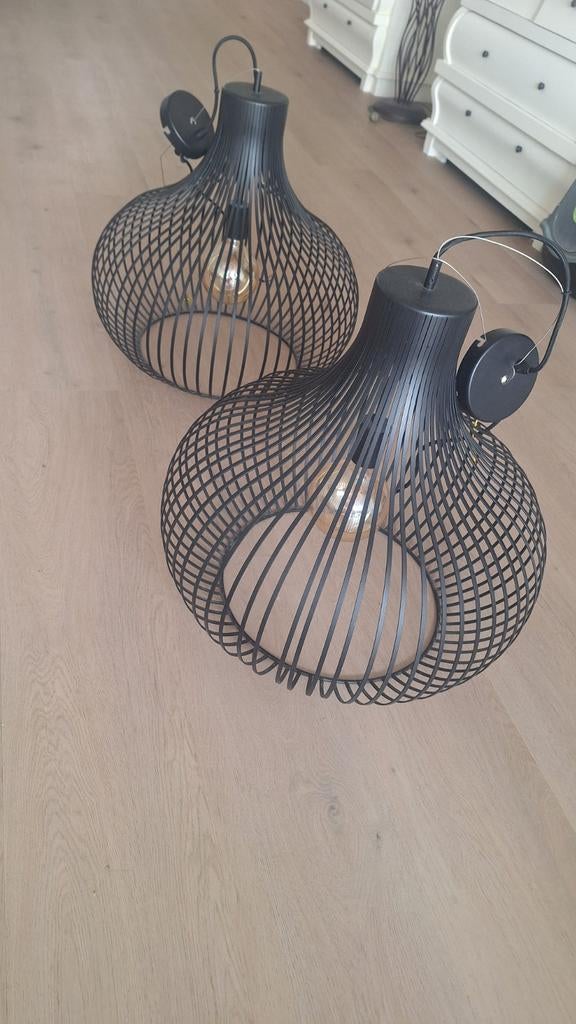 Freelight Aglio hanglamp 58 cm incl. dimbare LED, set van 2, Ophalen, Zo goed als nieuw