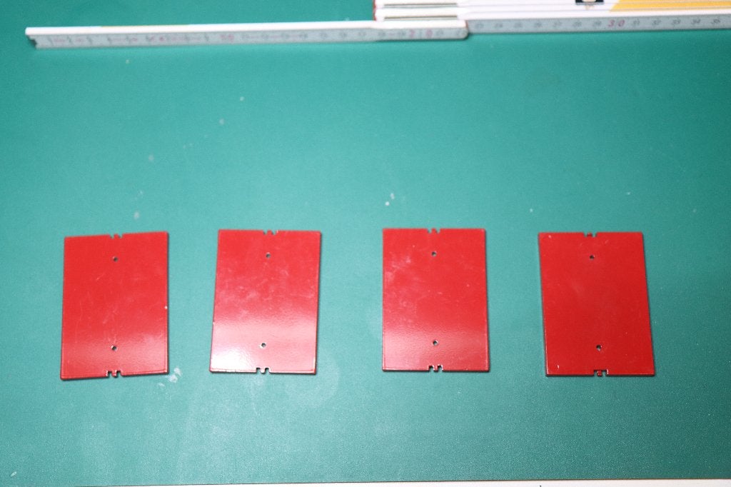 IMC Stempelscotten 4 stuks Mammoet rood, Ophalen of Verzenden, Nieuw, Hijskraan, Tractor of Landbouw, Overige merken