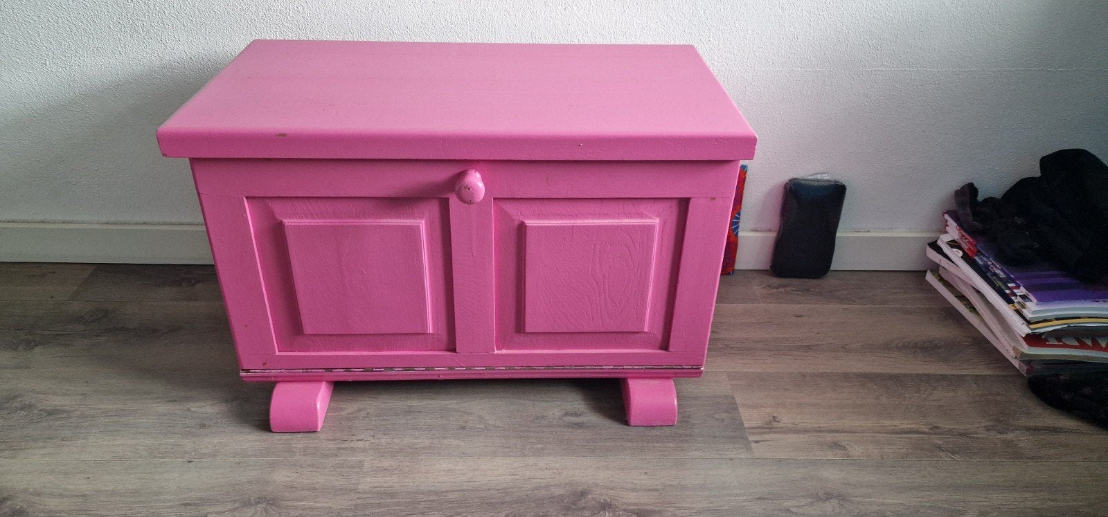 leuke houtennkist, Ophalen, Minder dan 50 cm, Gebruikt, 50 tot 100 cm