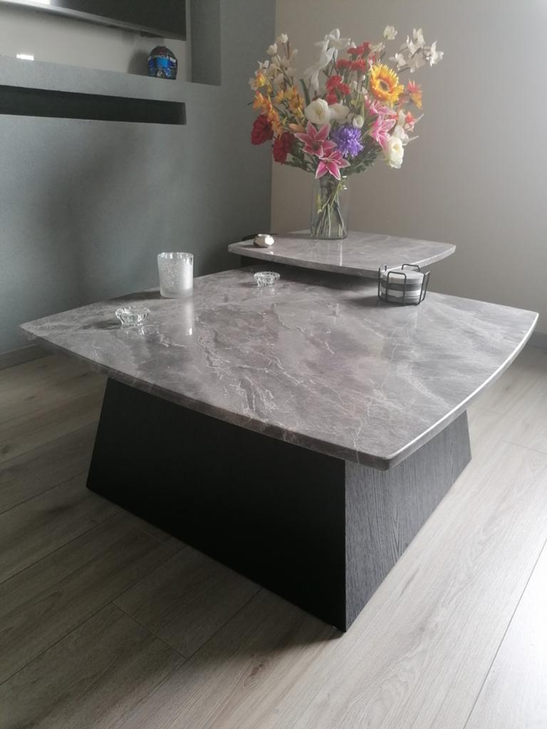 Salontafel  Richmond collectie, 50 tot 100 cm, Vierkant, Zo goed als nieuw, Minder dan 50 cm