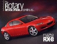 Mazda RX7 2e of 3e model, RX8 brochure/auto folder '88 - '09, Ophalen of Verzenden, Mazda