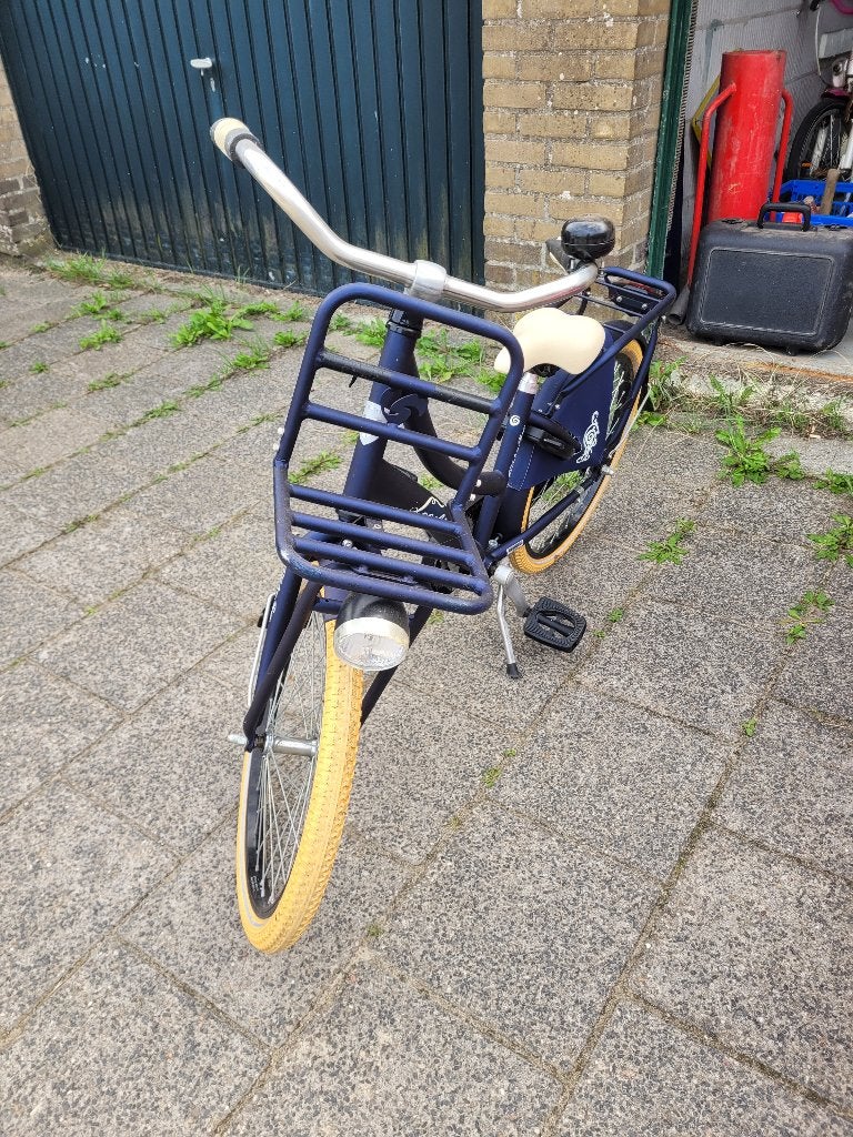 Kinderfiets Loeki, Ophalen, Terugtraprem, Loekie., 16 tot 20 inch