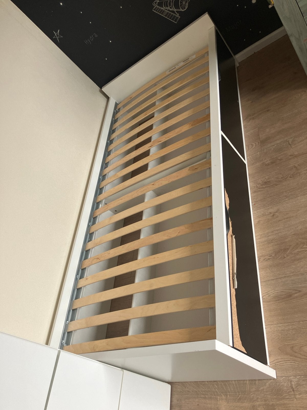 IKEA kinderbed met twee lades - 90x200 (gratis af te halen), Ophalen, Gebruikt, 90 cm, Eenpersoons