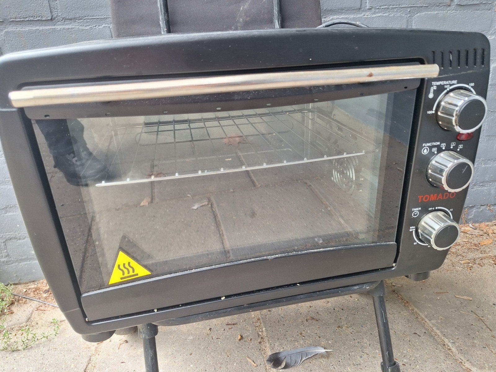 Compacte grill oven - Tomado, Minder dan 45 cm, Minder dan 45 cm, Ophalen of Verzenden, Oven met grill