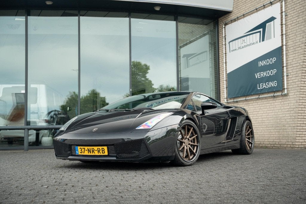 Lamborghini Gallardo *1500HP*TWIN TURBO*HURACAN ENGINE&TRANS, Auto's, Lamborghini, Automaat, Stof, Zwart, 1515 pk
