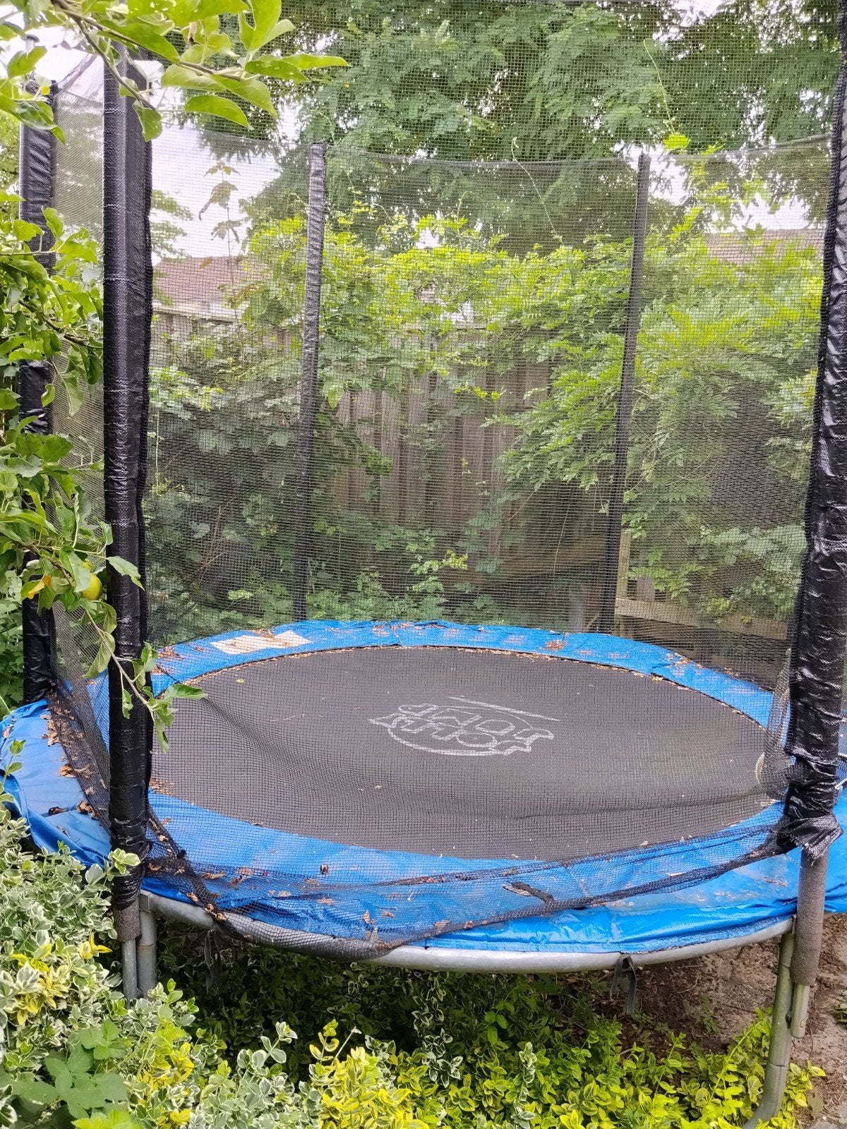 Jolly Jump trampoline met veiligheidsnet, Ophalen, Gebruikt
