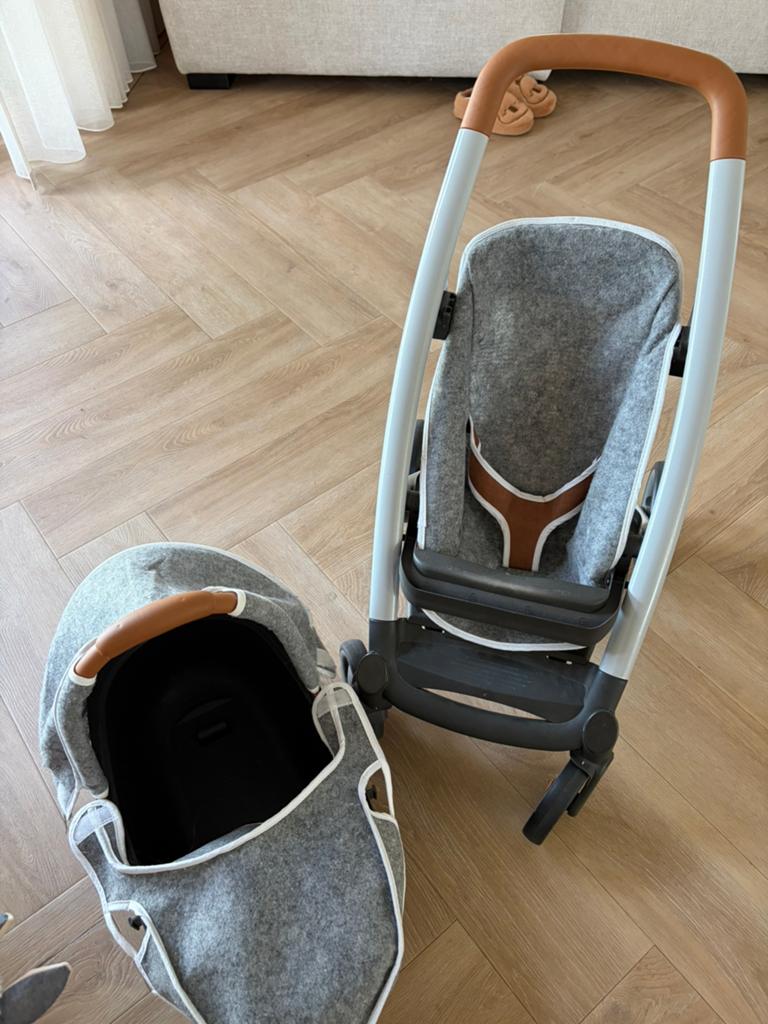 Smoby/Quinny kinderwagen 3 in 1, Ophalen, Zo goed als nieuw, Meisje