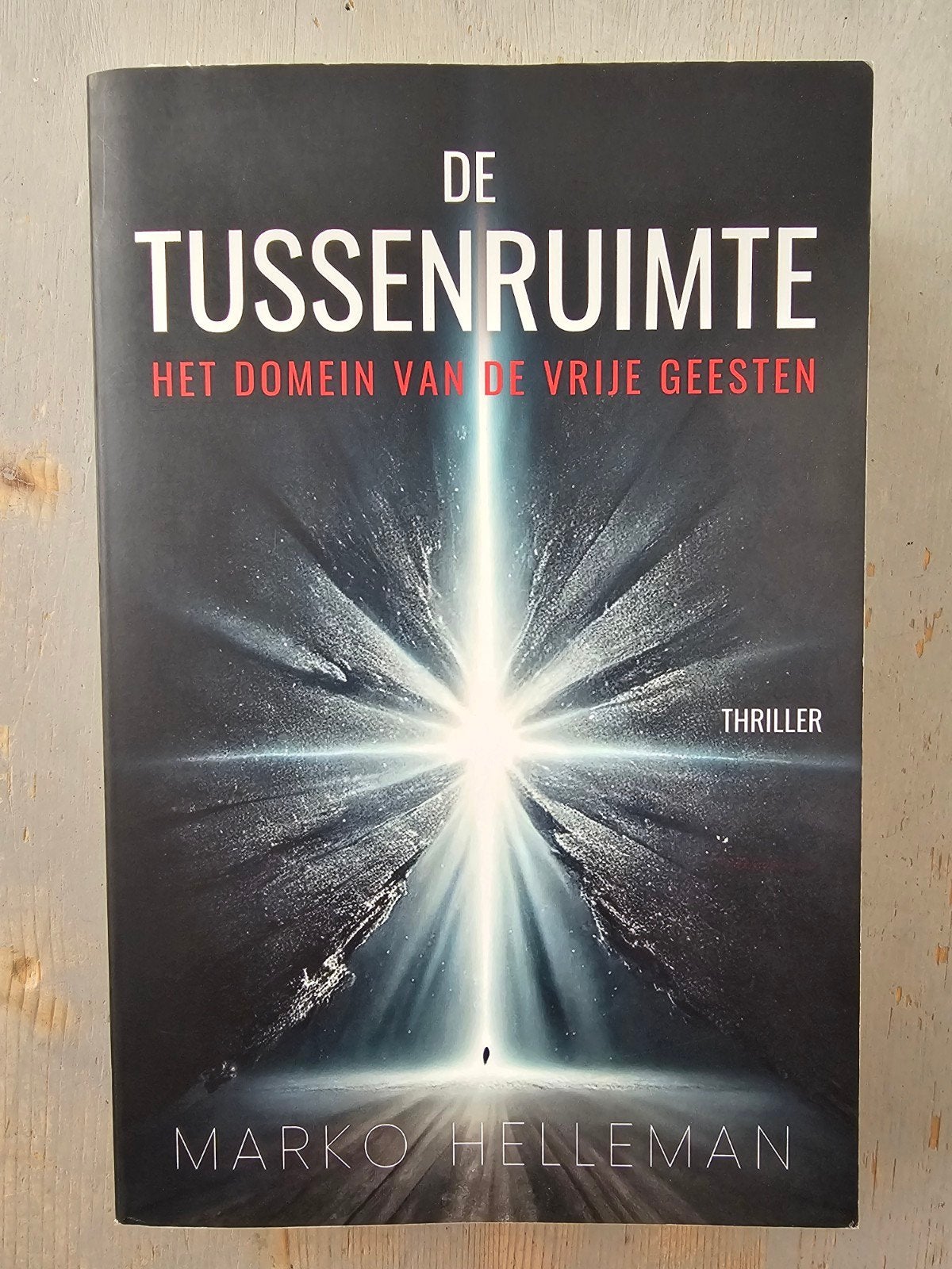 De Tussenruimte: Het Domein van de Vrije Geesten - Thriller, Boeken, Ophalen of Verzenden, Zo goed als nieuw, Marko Helleman, Nederland