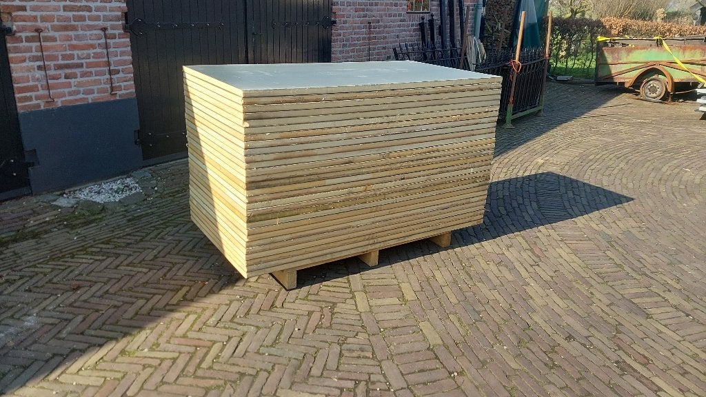 isolatie platen, Minder dan 4 cm, Gebruikt, Ophalen of Verzenden, Hardschuim (Pir)
