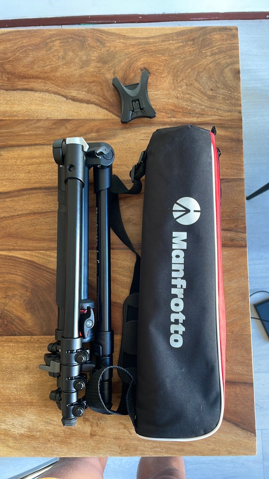 Manfrotto tripod, Ophalen, Gebruikt, Driepoot