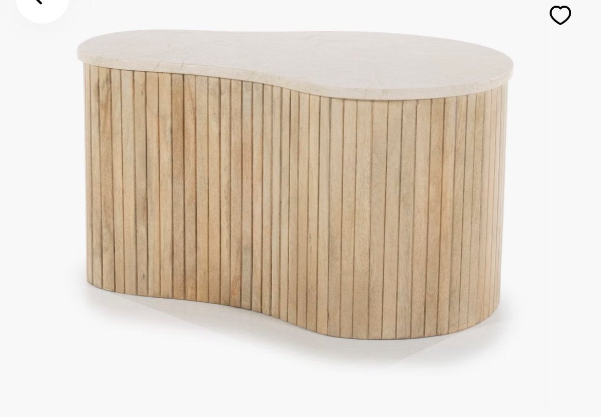 Salontafel Kira, Huis en Inrichting, Ophalen, Zo goed als nieuw, Rechthoekig