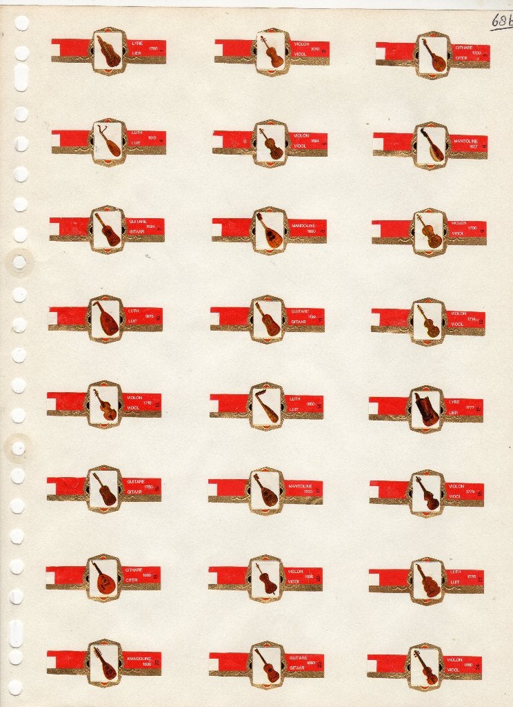 TAF  Z.M.  KF  Snaarinstrumenten, Ophalen of Verzenden, Zo goed als nieuw, Sigarenbandjes