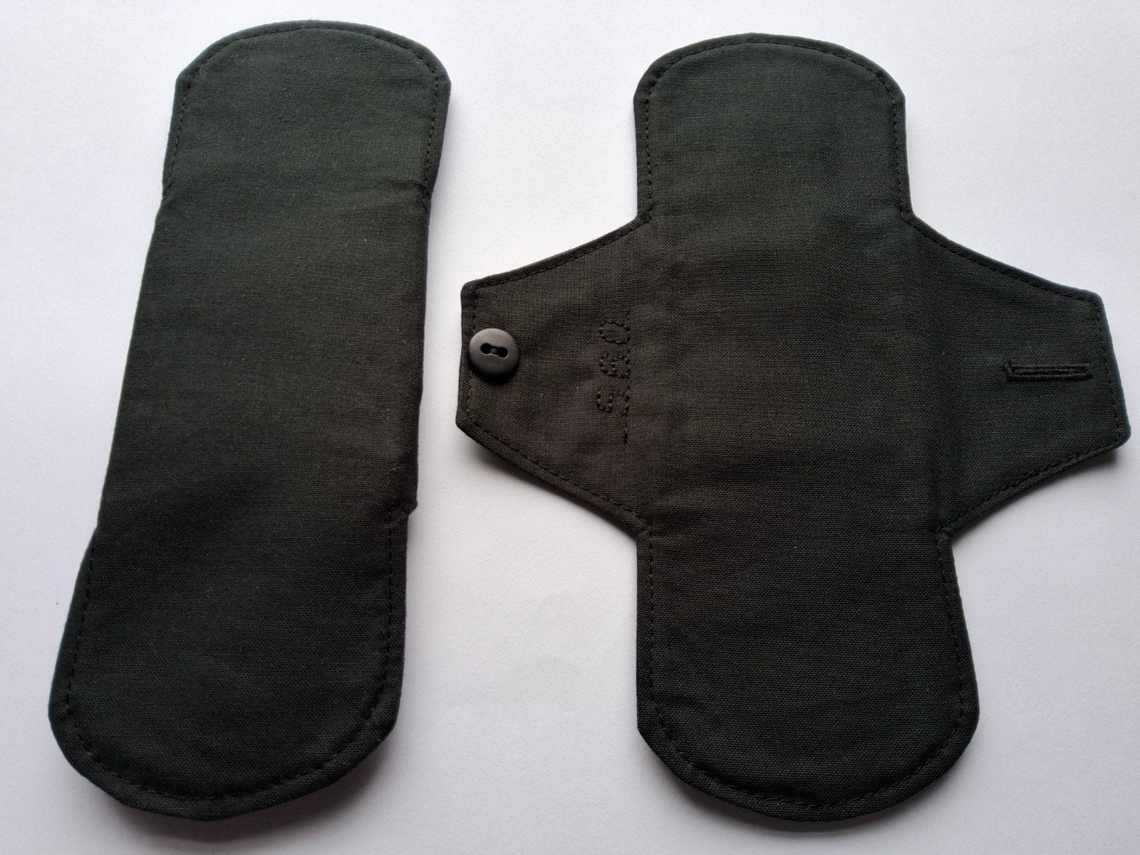 Wasbare inlegkruisjes zwart 18/20/23 cm katoen ., Ophalen of Verzenden, Zwart, Slip
