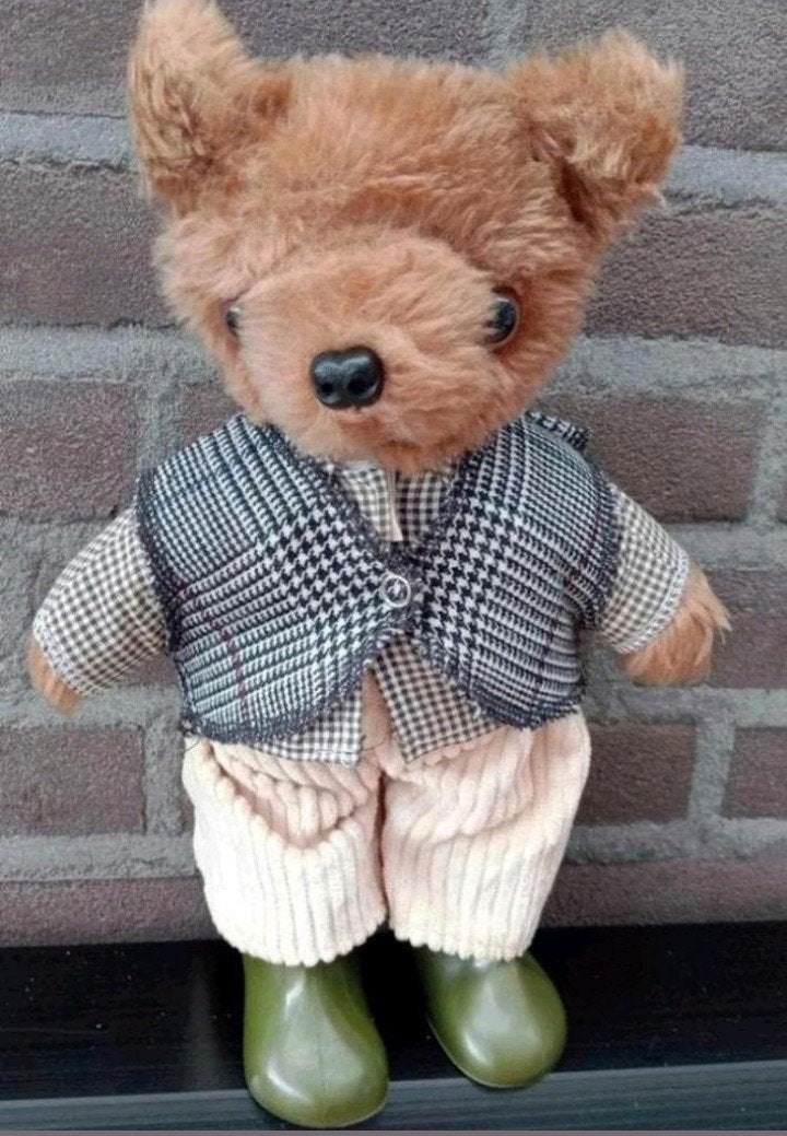 Laura Grant Scotland Wellie Bear Gang Teddy 33cm Nr1, Ophalen, Zo goed als nieuw, Stoffen beer, Overige merken