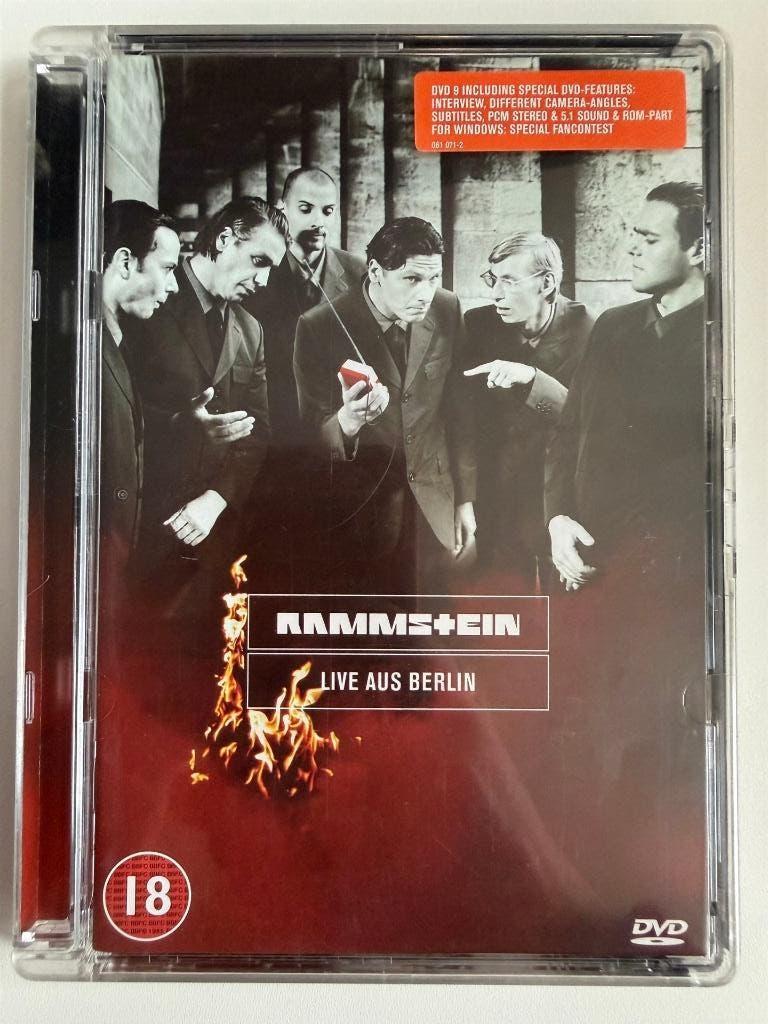 Rammstein - Live aus Berlin DVD | Actie 5=4, Alle leeftijden, Ophalen of Verzenden, Zo goed als nieuw