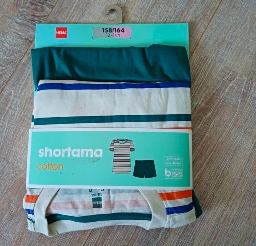 Nieuwe Hema shortama 158-164 in originele verpakking, Ophalen of Verzenden, Nieuw, Hema, Jongen