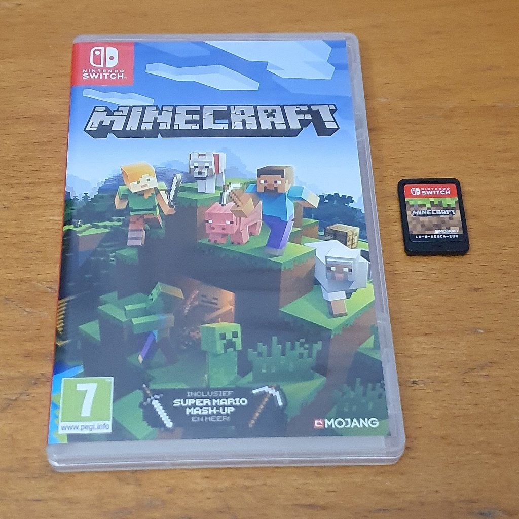 SWITCH | MINECRAFT, Spelcomputers en Games, Games | Nintendo Switch, Avontuur en Actie, Gebruikt, Ophalen of Verzenden, 3 spelers of meer