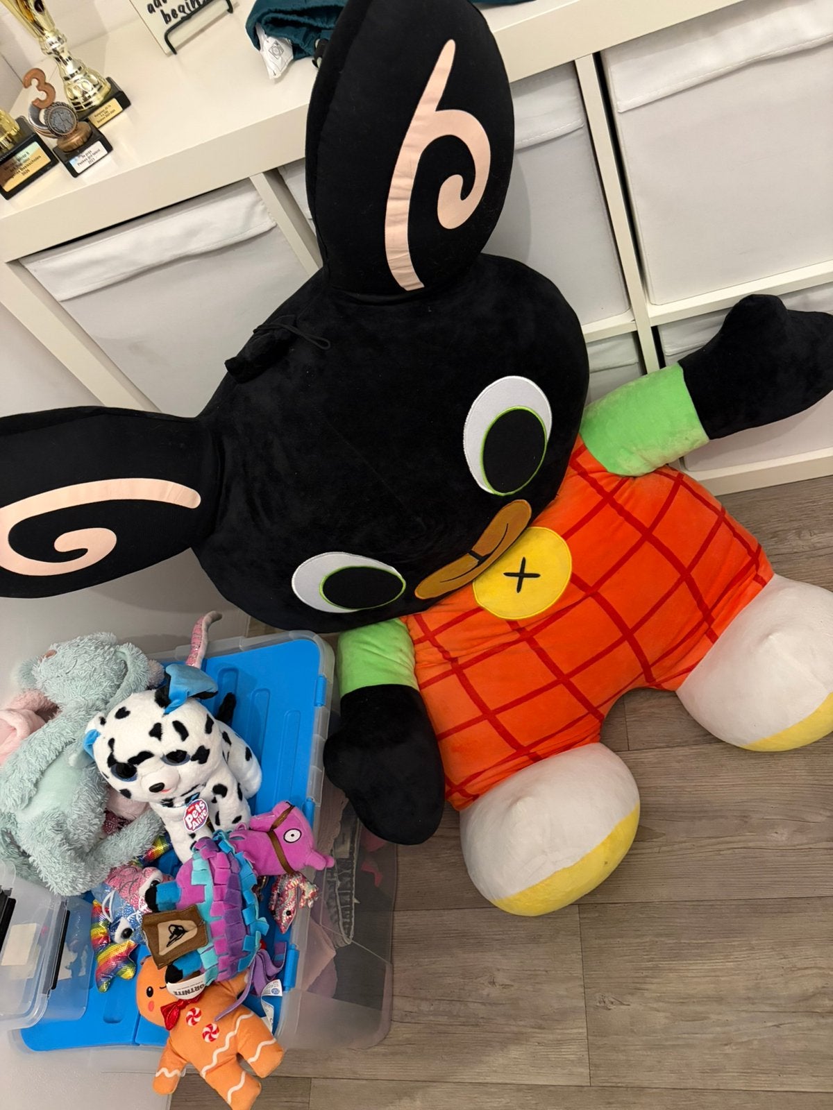 Mega Bing knuffel, Kinderen en Baby's, Speelgoed | Knuffels en Pluche, Ophalen, Zo goed als nieuw, Overige typen