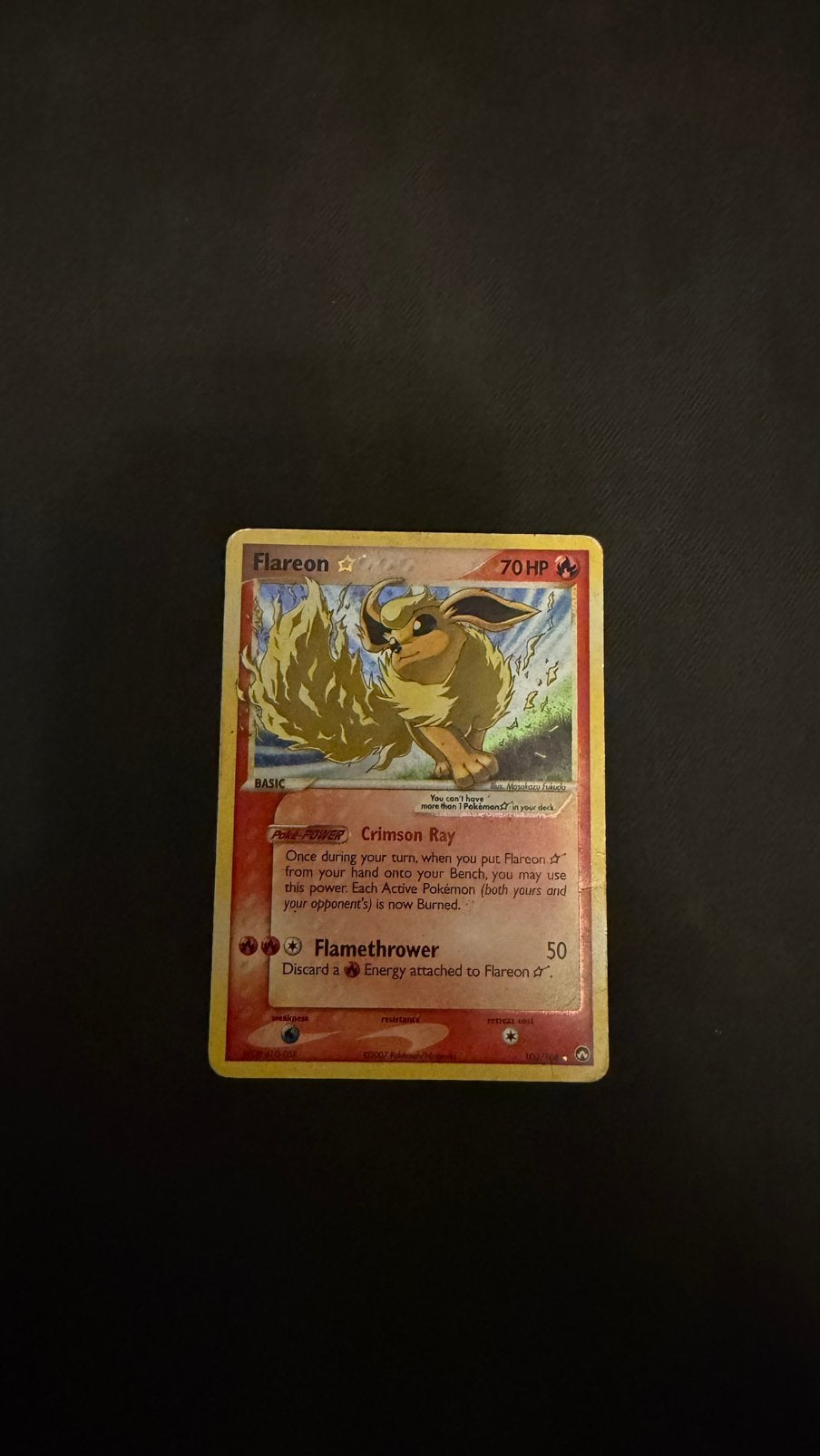 Flareon Gold Star, Ophalen of Verzenden, Zo goed als nieuw
