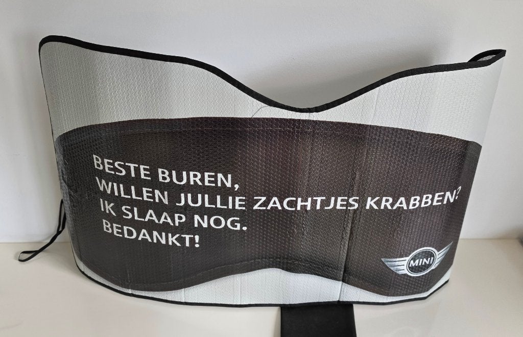 Originele MINI ijsdeken zonwering voorruit nieuw, Auto diversen, Ophalen of Verzenden, Nieuw