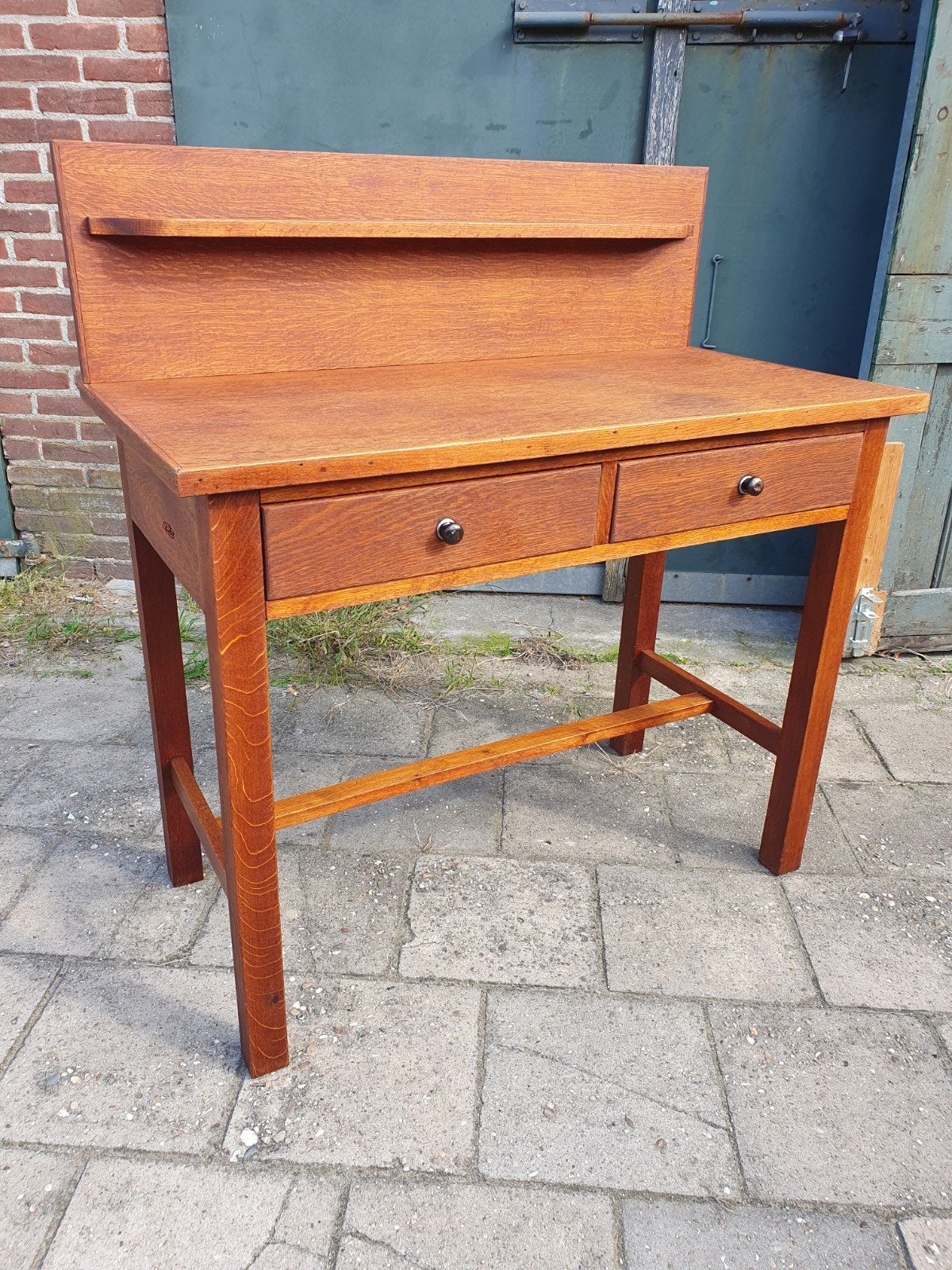 Vintage badkamer tafel., Ophalen, Gebruikt