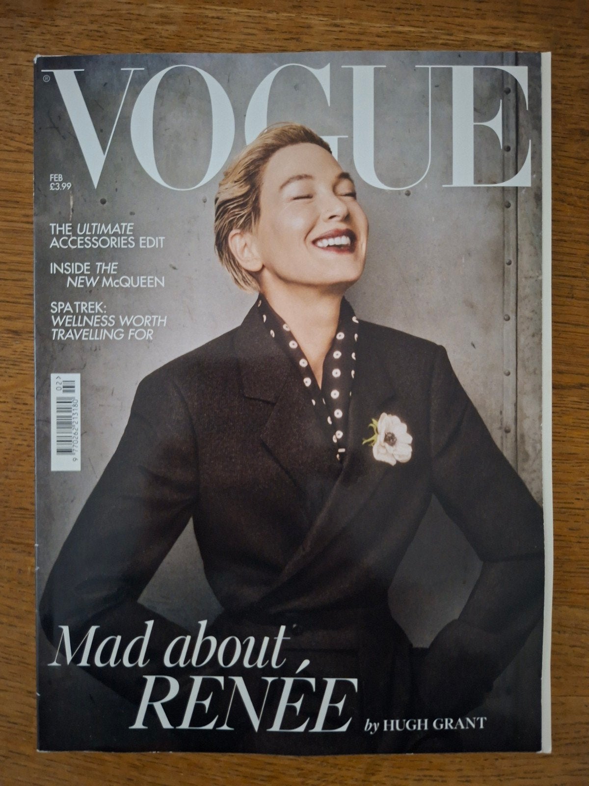 vogue u.k british 2025 renee zellweger fashion magazine, Ophalen of Verzenden, 1980 tot heden, Buitenland, Tijdschrift