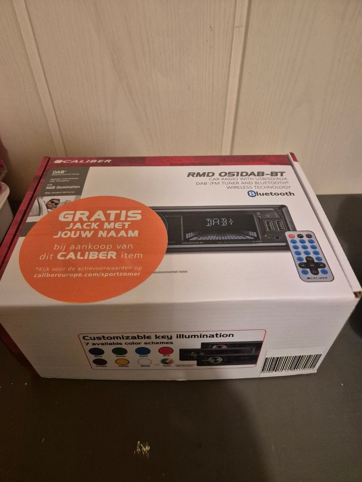 Caliber RMD051DAB-BT Autoradio met DAB+ en Bluetooth, Auto diversen, Ophalen, Nieuw