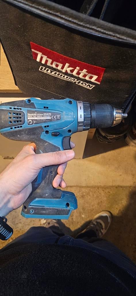 Makita DF457D Boor-/Schroefmachine (excl. lader/accu), Ophalen, Boor- en Schroefmachine