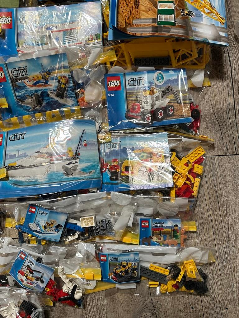 Grote collectie LEGO City sets - Compleet met instructies, Ophalen of Verzenden, Gebruikt, Complete set, Lego