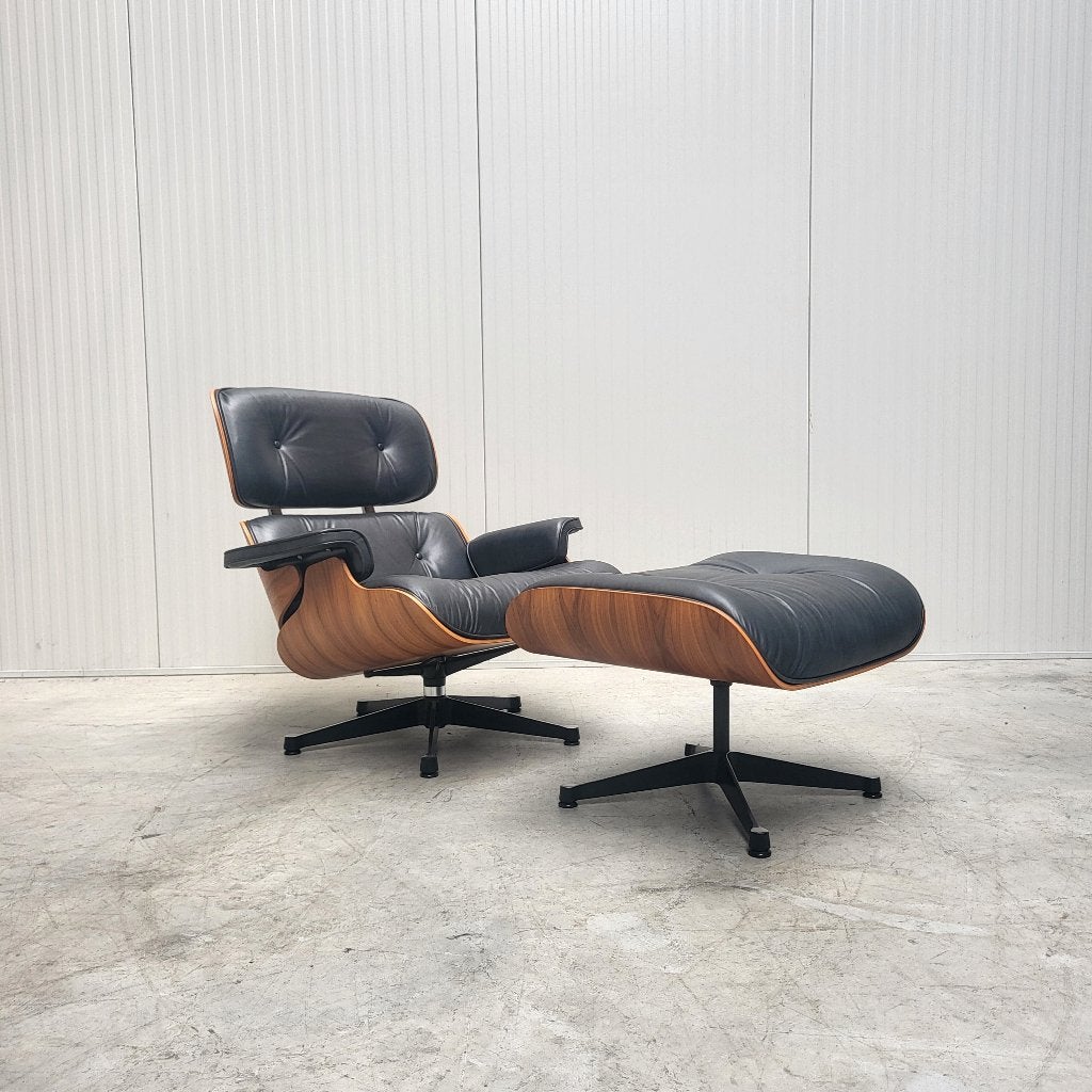 Vitra Eames Lounge Chair Palisander 50th Anniversary Edition, Ophalen of Verzenden, Zo goed als nieuw, Hout
