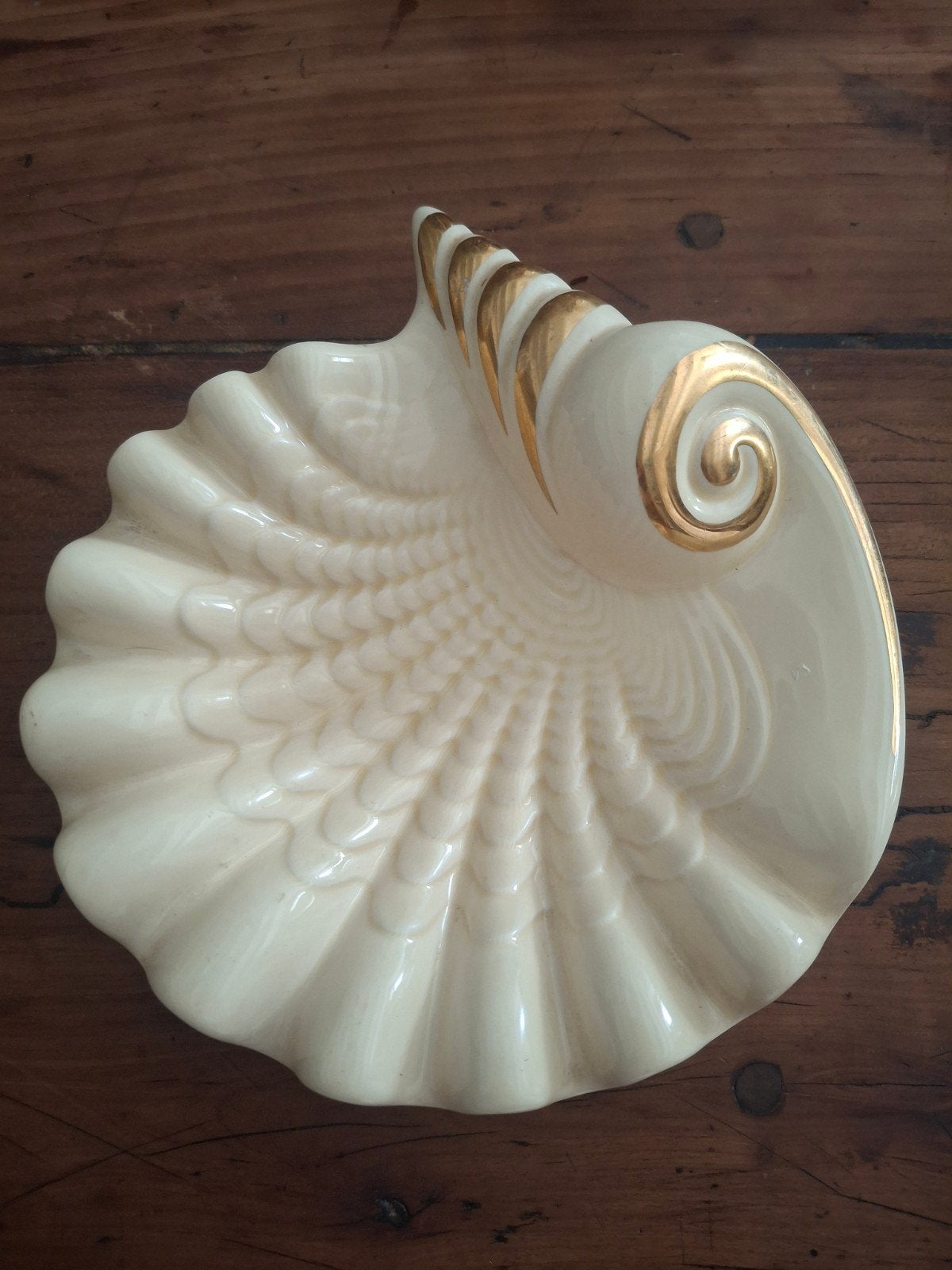 Originele Vintage Verceram vide poche schelp jaren 50, Ophalen of Verzenden