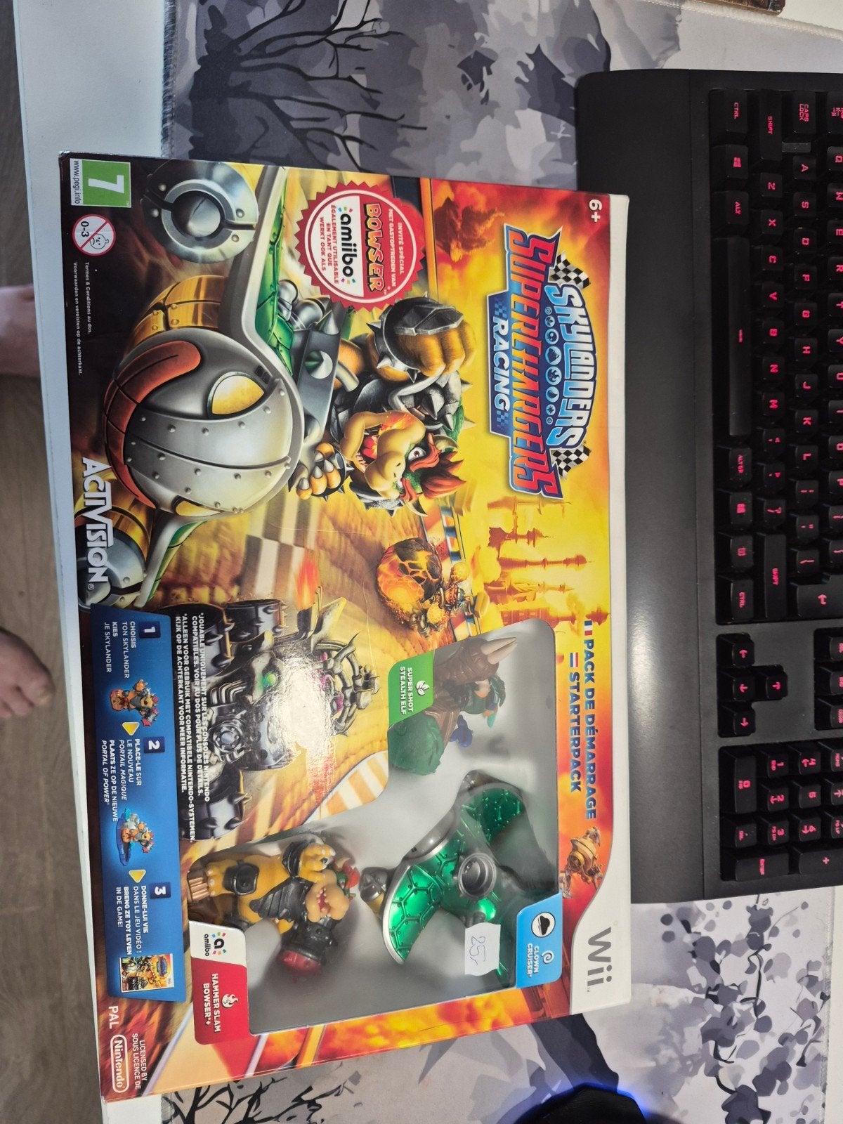 skylanders superchagers wii starter pack, Avontuur en Actie, 1 speler, Ophalen of Verzenden, Zo goed als nieuw